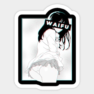 Waifu Material Sticker